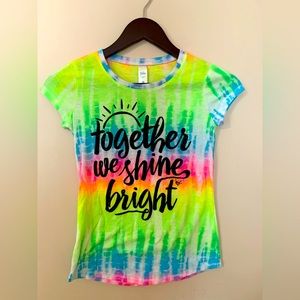 Girls Justice Tie-dye Tshirt size 10